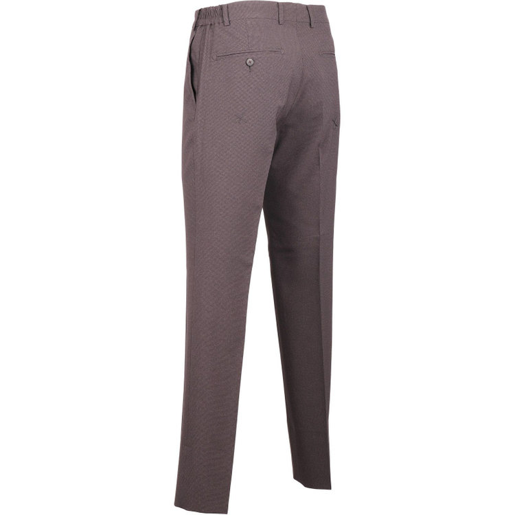 スーツセレクト 【SLIM TAPERED_2】【春夏】コーディネートパンツ付き/2釦シングルスーツ 0タック/ブラウン×ハウンドトゥース+グレー×ソリッドパンツ/4S SUSTAINABILITY&ECOLOGY FABRIC/※パンツ裾上げ済仕様 ブラウン系(茶)