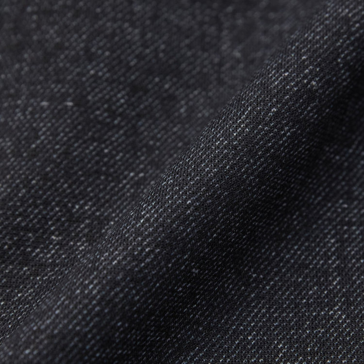 シルバーライン 【5DAYS CLOSET】【RBC】【秋冬】1タックテーパードパンツ セットアップ対応/ ネイビー×カルゼ調ジャージ生地×プリントデニム /ウォッシャブル /ウエストムーブ / ※裾上げ必要 紺濃色