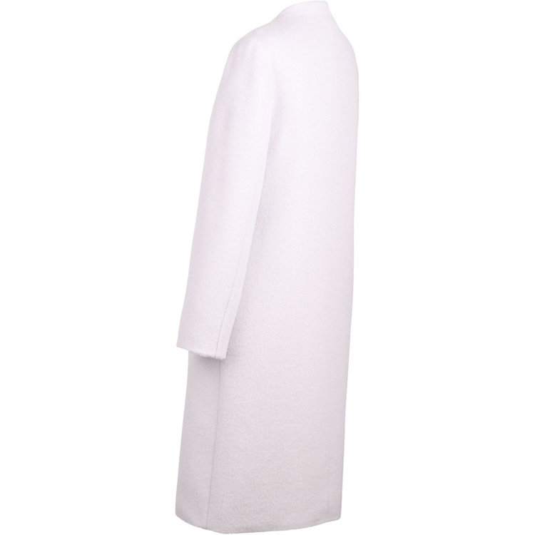 ブラックライン 【WEB限定/OUTLET】【SL】Vノーカラーコート/ラベンダーグレー グレー系(灰)