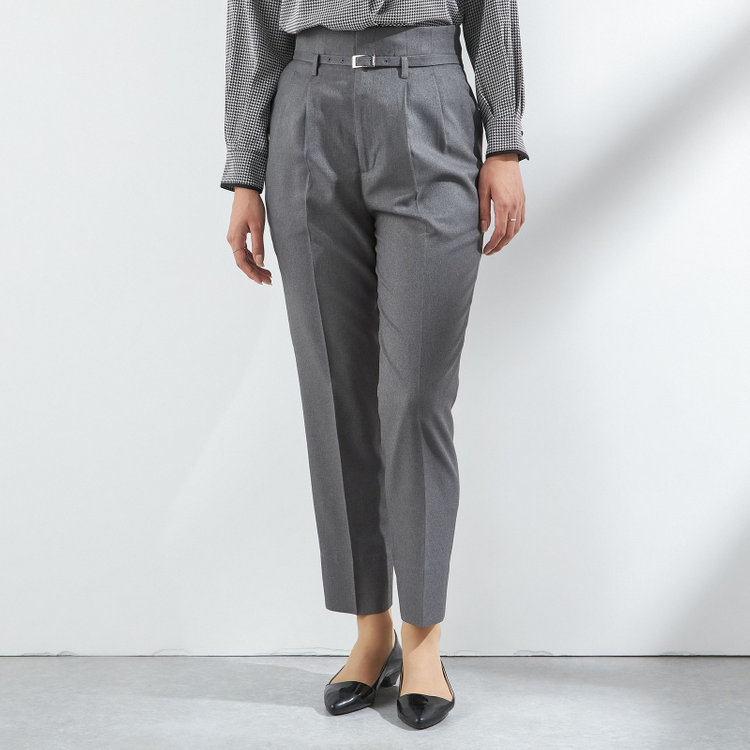 シルバーライン 【SL】【年間】1釦シングルパンツスーツ/グレー/ウォッシャブル/Naturemier/4S SUSTAINABILITY&ECOLOGY FABRIC/※パンツ裾上げ済仕様 グレー濃色