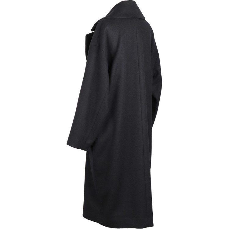 ブラックライン 【WEB限定/OUTLET】【SL】ビッグシルエットコート/ブラック ブラック系(黒)