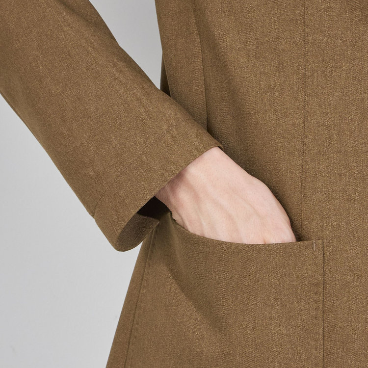 シルバーライン 【RBC】【秋冬】2釦ジャケット/ブラウン/パッチポケット 茶中間