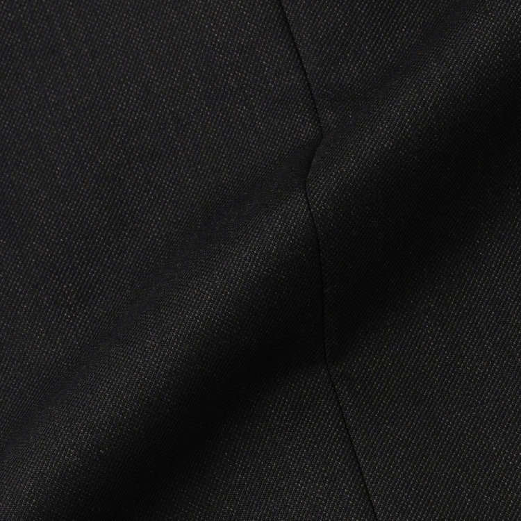 ソノタ 【BLACK LINE】1タックワイドシルエットパンツ/ダークグレー/NEW ZEALAND WOOL MIX/※裾上げ必要 グレー濃色