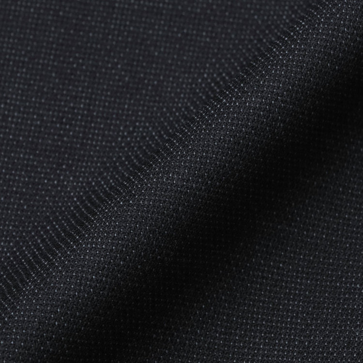 シルバーライン 【CLASSICO TAPERED】【年間】2釦シングルスリーピーススーツ 1タック/グレー×ピンドット/※裾上げ必要 グレー中間