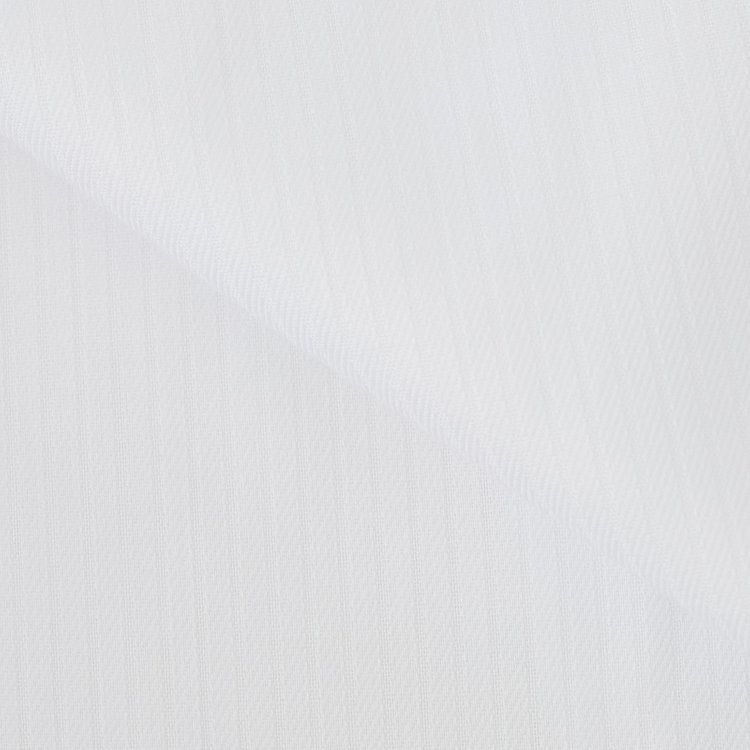 SUIT SELECT　アウトレット 【WEB限定/OUTLET/汚れ・キズ等有】【BLACK LINE】【形態安定】ワイドカラードレスワイシャツ/ホワイト×ドビー 白