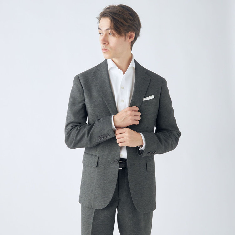 シルバーライン 【5DAYS CLOSET】【RBC】【春夏】テンセルブレンド2釦ジャケット/カーキ/4S SUSTAINABILITY&ECOLOGY FABRIC 黄淡色