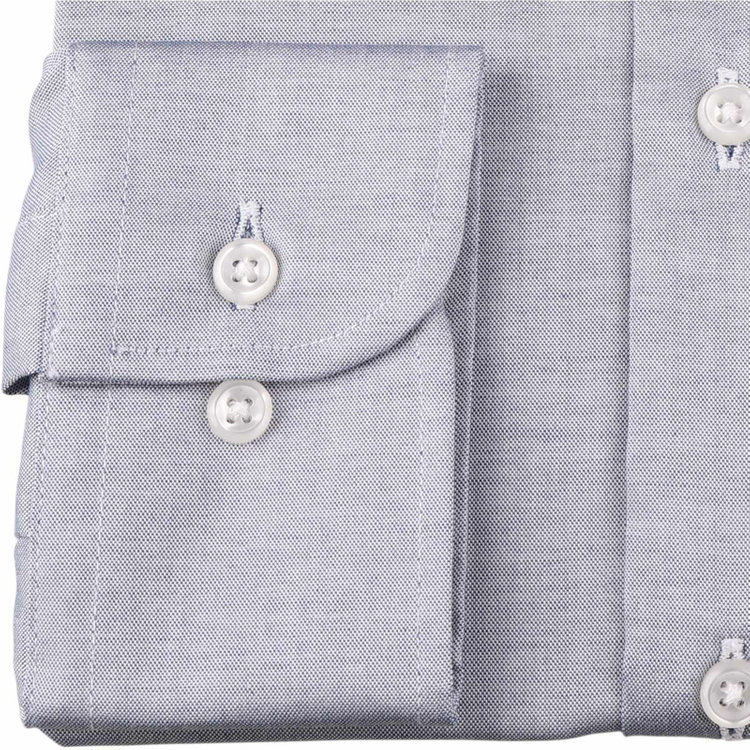 ブラックライン 【発送在庫あり】【BL】【形態安定】ワイドカラードレスワイシャツ/ブルー×ソリッド ブルー系(青)