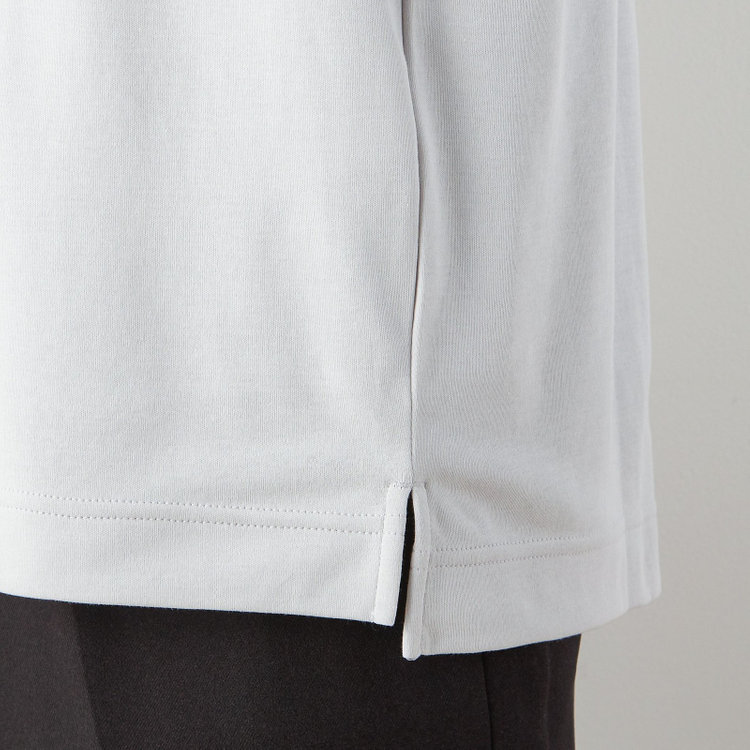 シルバーライン 【スーツ屋が作った】BIZ Tシャツ/グレー グレー淡色