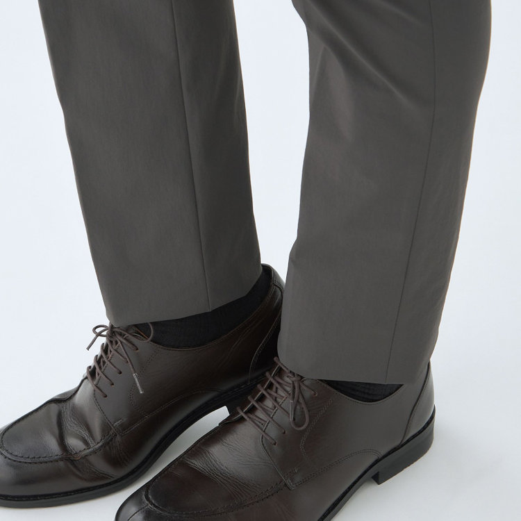 スーツセレクト 【WEB限定/OUTLET】【RBC】【春夏】1タックテーパードパンツ/グレーカーキ/ウエストシャーリング グレー系(灰)