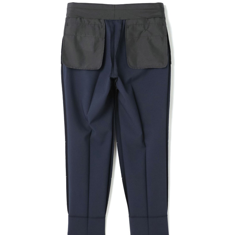 シルバーライン 【CLASSICO TAPERED】【春夏】1タックテーパードパンツ/ネイビー/※裾上げ済仕様 紺濃色
