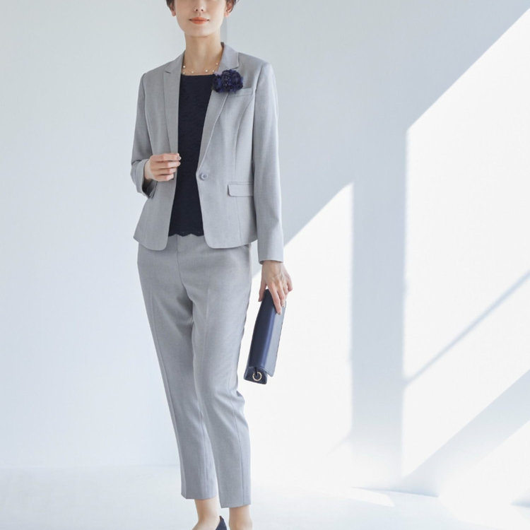 スーツセレクト コサージュ/ネイビー ネイビー系(紺)