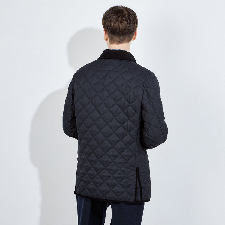 シルバーライン 【SL】キルティングコート/ネイビー 紺中間