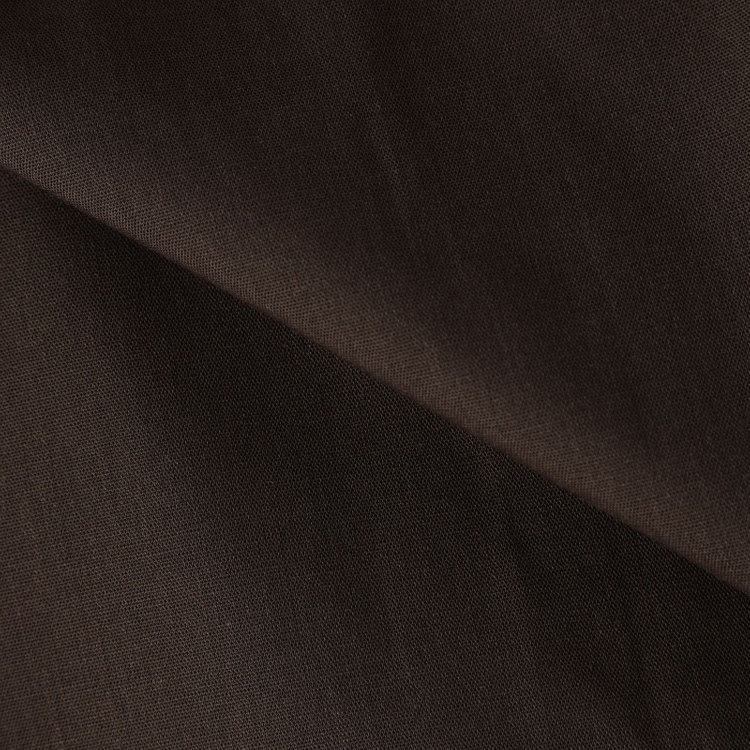 ブラックライン 【発送在庫あり】【BLACK LINE】【形態安定】ワイドカラードレスワイシャツ/ブラウン 茶中間