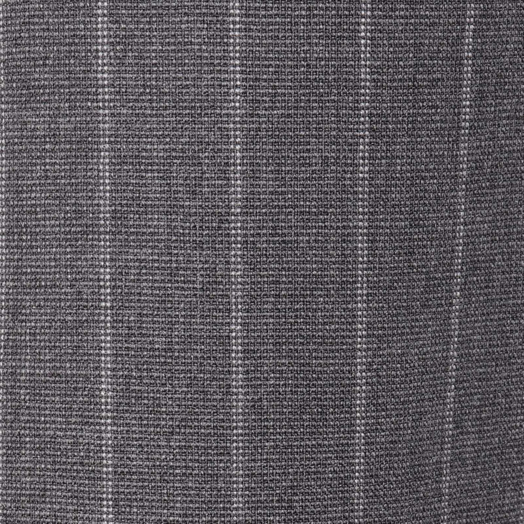 スーツセレクト 【CLASSICO TAPERED】【春夏】3釦段返りシングルスーツ 2タック/グレー×ストライプ/MARZOTTO グレー系(灰)