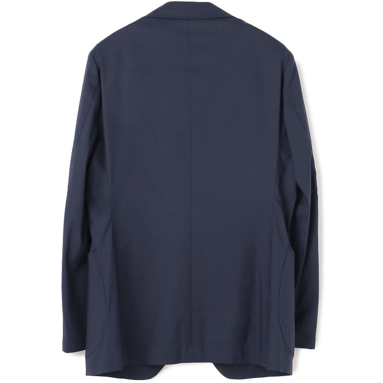 シルバーライン 【CLASSICO TAPERED】【春夏】テンセルブレンド2釦シングルジャケット/ネイビー/パッチポケット/ICE EFFECT 紺濃色