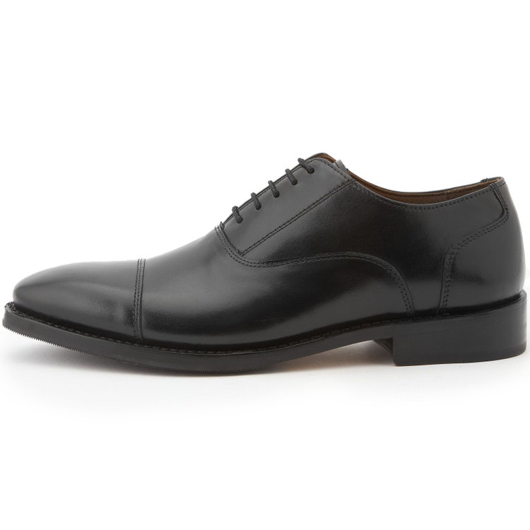 スーツセレクト ストレートチップドレスシューズ/ブラック/牛革(カーフ)/グットイヤーウエルト製法 黒