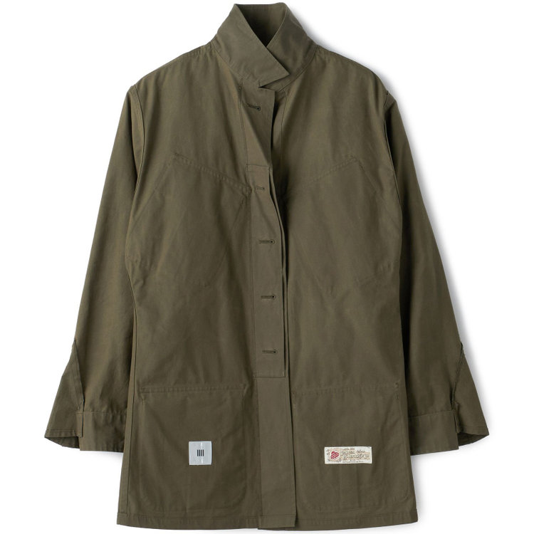 シルバーライン 【Take.it.easy】ファティーグジャケット/カーキ/British millerain cotton100% 緑中間