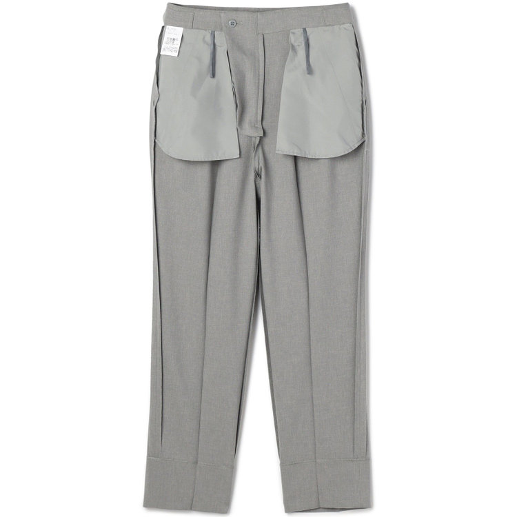 シルバーライン 【SILVER LINE】【年間】1釦シングルパンツスーツ/ライトグレー/ウォッシャブル/Naturemier/4S SUSTAINABILITY&ECOLOGY FABRIC/※パンツ裾上げ済仕様 グレー淡色