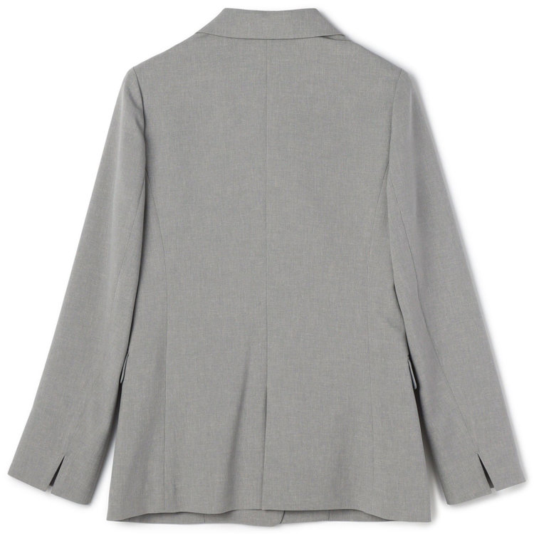 シルバーライン 【SILVER LINE】【年間】1釦シングルパンツスーツ/ライトグレー/ウォッシャブル/Naturemier/4S SUSTAINABILITY&ECOLOGY FABRIC/※パンツ裾上げ済仕様 グレー淡色