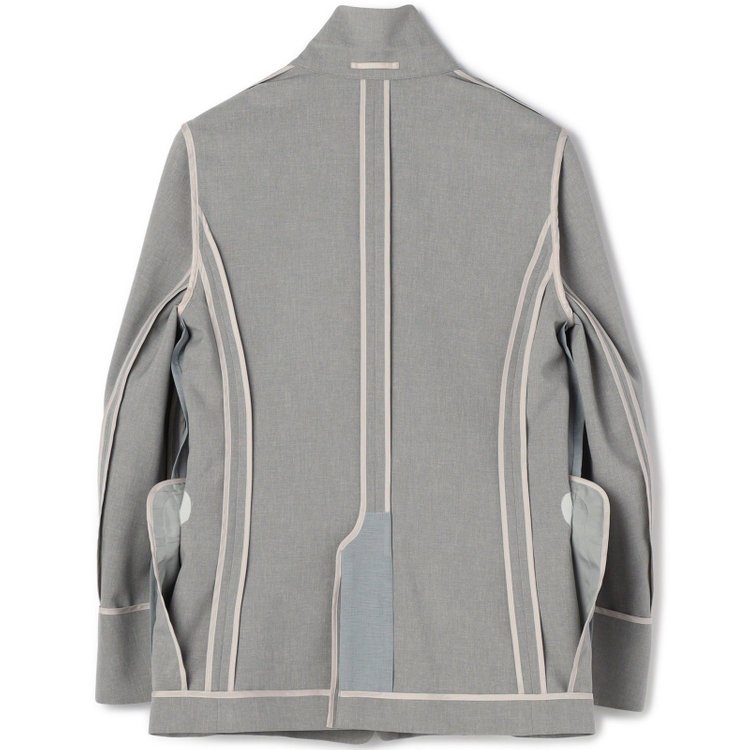 シルバーライン 【SILVER LINE】【年間】1釦シングルパンツスーツ/ライトグレー/ウォッシャブル/Naturemier/4S SUSTAINABILITY&ECOLOGY FABRIC/※パンツ裾上げ済仕様 グレー淡色