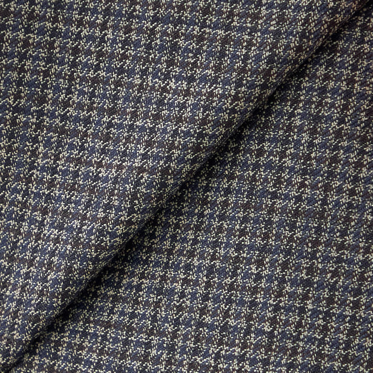 シルバーライン 【発送在庫あり】【CLASSICO TAPERED】【秋冬】3釦段返りシングルスーツ 2タック/グレー＆ネイビー×チェック/ウエストムーブ/MARZOTTO/※裾上げ必要 その他