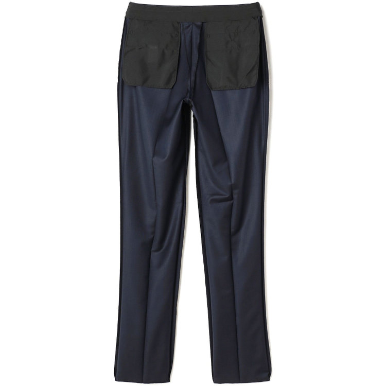 シルバーライン 【先行予約】【CLASSICO TAPERED】【秋冬】2釦シングルスーツ 1タック/ネイビー×ピンヘッド/ウエストムーブ/Ermenegildo Zegna TREFEO /※裾上げ必要 紺中間