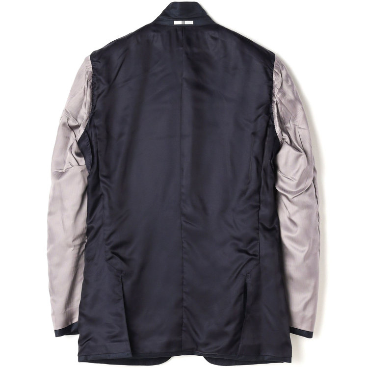 シルバーライン 【先行予約】【CLASSICO TAPERED】【秋冬】2釦シングルスーツ 1タック/ネイビー×ピンヘッド/ウエストムーブ/Ermenegildo Zegna TREFEO /※裾上げ必要 紺中間