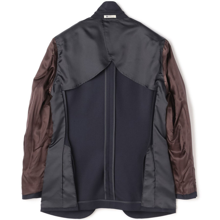 シルバーライン 【RBC】【秋冬】ウール2釦シングルジャケット/ネイビー/チェンジポケット/ゴールド釦/NEW ZEALAND WOOL 紺中間