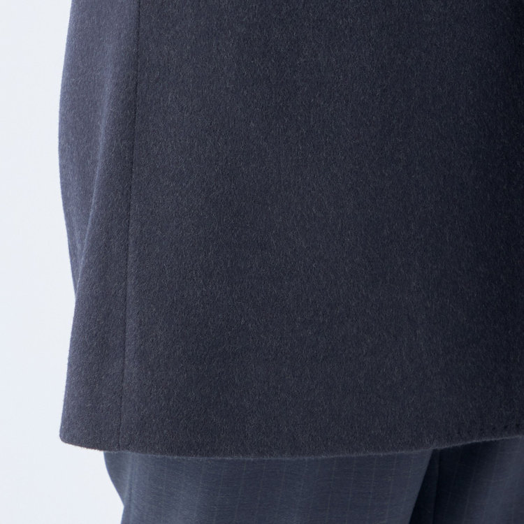 ブラックライン 【BL】【AB体】ウールチェスターコート/ネイビー/NEW ZEALAND WOOL LIMITED EDITION 紺中間