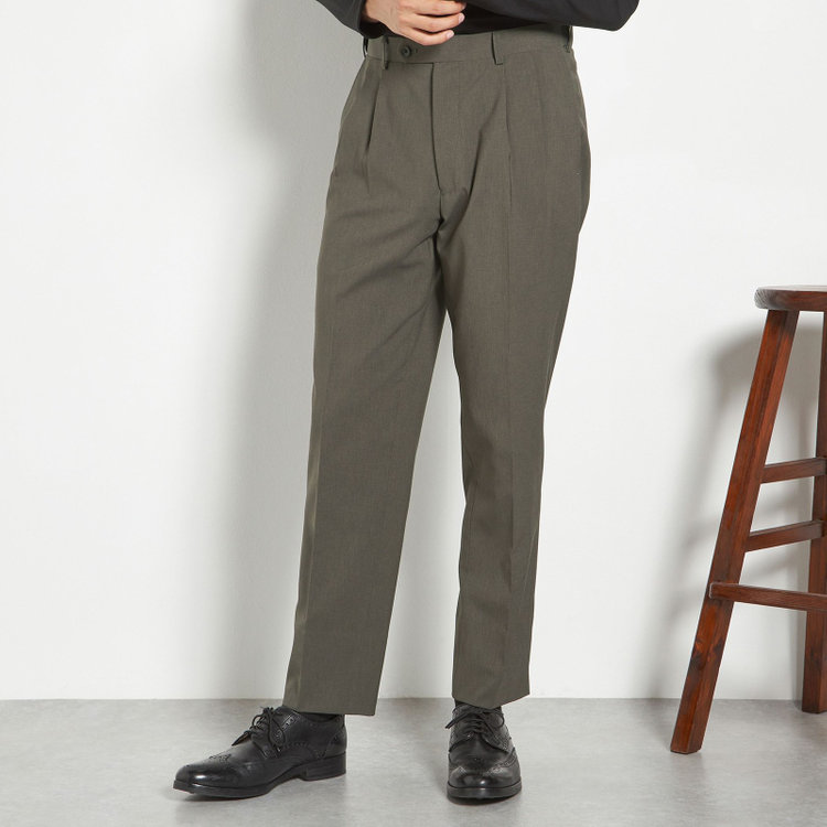 シルバーライン 【RBC】【春夏】2釦シングルスーツ 1タック/カーキ/ウエストムーブ/4S AIR SUSTAINABILITY&ECOLOGY FABRIC/COOL MAX/※パンツ裾上げ済仕様 その他