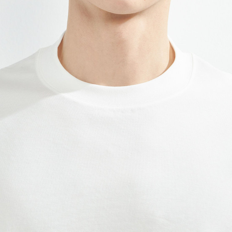 スーツセレクト 【RBC】クルーネックロングTシャツ/ホワイト/「吸汗速乾」「接触冷感」「UV加工」 白