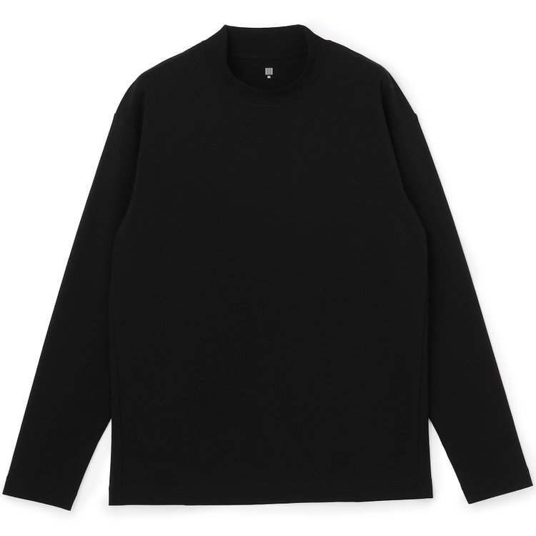 スーツセレクト 【RBC】クルーネックロングTシャツ/ブラック/「吸汗速乾」「接触冷感」「UV加工」 黒