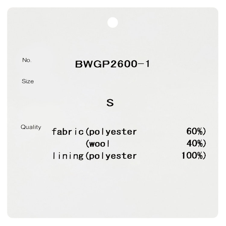 ソノタ 【BLACK LINE】1タックワイドシルエットパンツ/ネイビー/NEW ZEALAND WOOL MIX/※裾上げ必要 紺中間