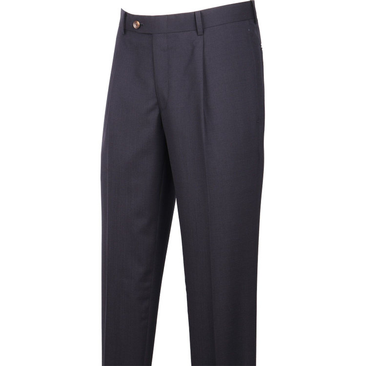 スーツセレクト 【CLASSICO TAPERED】【春夏】6釦2掛けダブルスーツ 1タック/ネイビー/Lanificio Campore biella italy super 100's ネイビー系(紺)