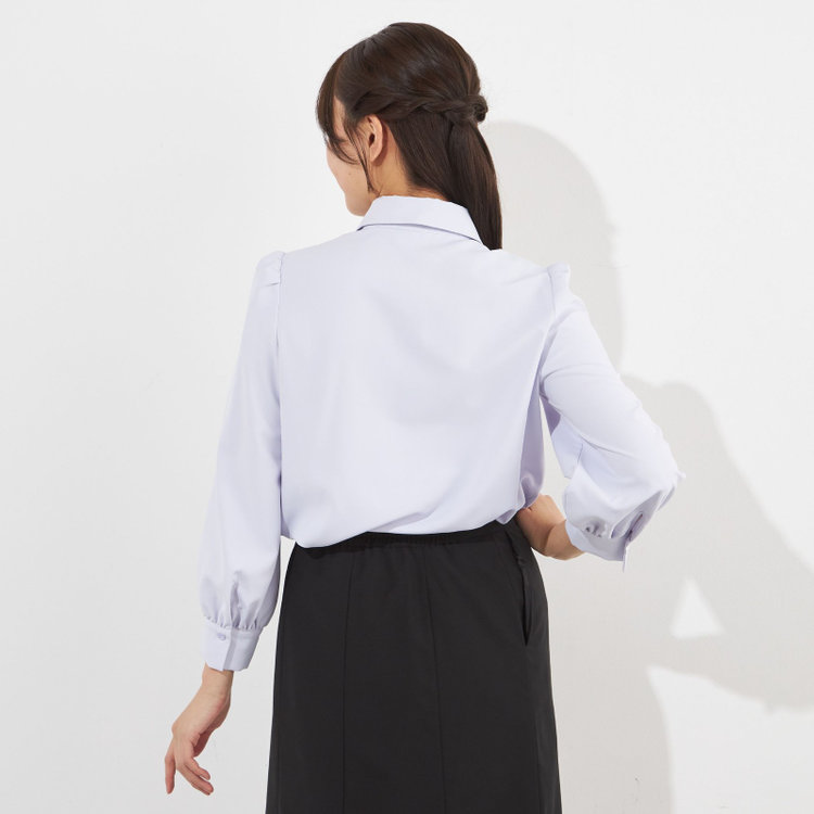 サマンサ 【SUIT SELECT×Samantha Thavasa】【長袖】2WAYボウタイブラウス/ラベンダー 紫淡色