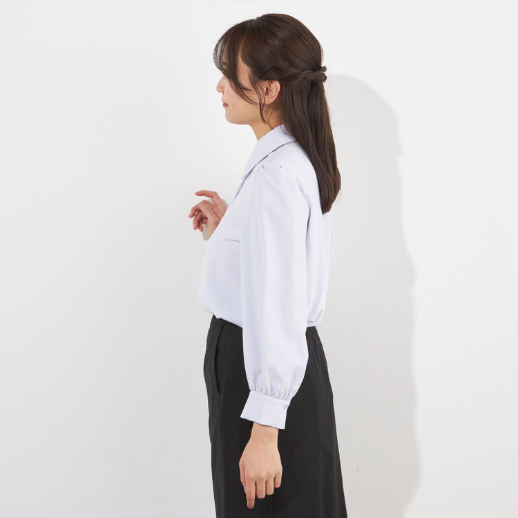 サマンサ 【SUIT SELECT×Samantha Thavasa】【長袖】2WAYボウタイブラウス/ラベンダー 紫淡色