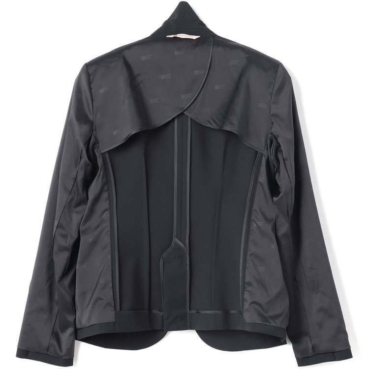 ブラックライン 【SUIT SELECT×Samantha Thavasa】【年間】2釦ジャケット/究極のブラック/4S/マシンウォシャブル 黒