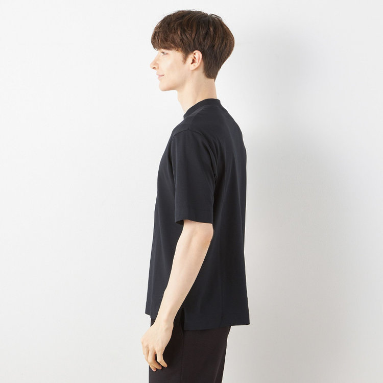 シルバーライン 【スーツ屋が作った】BIZ Tシャツ/ブラック 黒