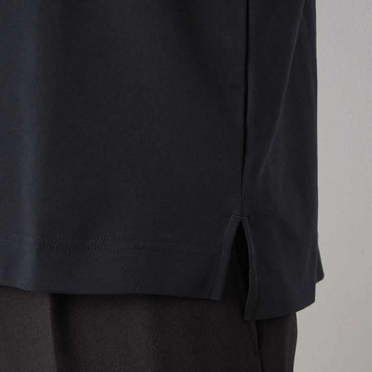 シルバーライン 【スーツ屋が作った】BIZ Tシャツ/ブラック 黒