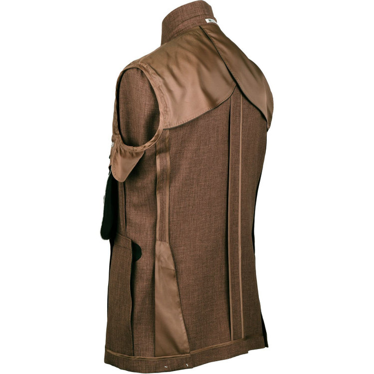 スーツセレクト 【発送在庫あり】【RBC】【春夏】3釦シングルスーツ 2タック/ブラウン/ドローコード&ウエストシャーリング/※パンツ裾上げ済仕様 ブラウン系(茶)