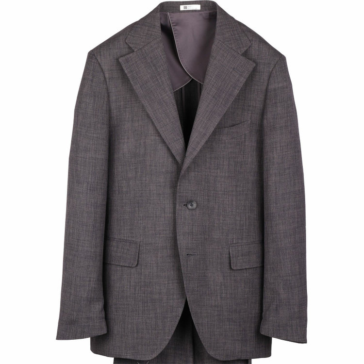 スーツセレクト 【発送在庫あり】【RBC】【春夏】3釦シングルスーツ 2タック/カーキ/ドローコード&ウエストシャーリング/※パンツ裾上げ済仕様 カーキ系(濃緑)