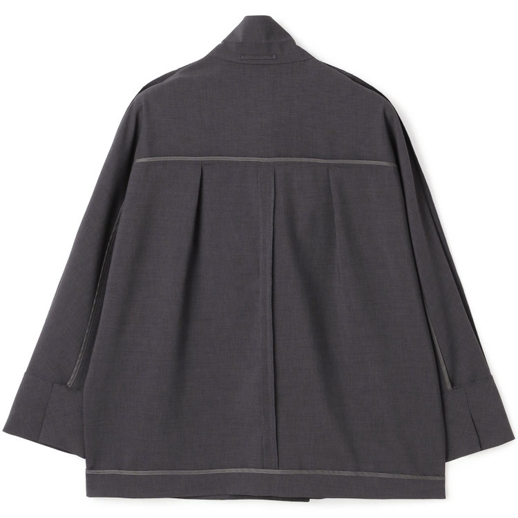 シルバーライン 【SILVER LINE】【春夏】2釦1掛けダブルジャケット/グレー/ウォッシャブル/Naturemier/4S SUSTAINABILITY&ECOLOGY FABRIC グレー濃色
