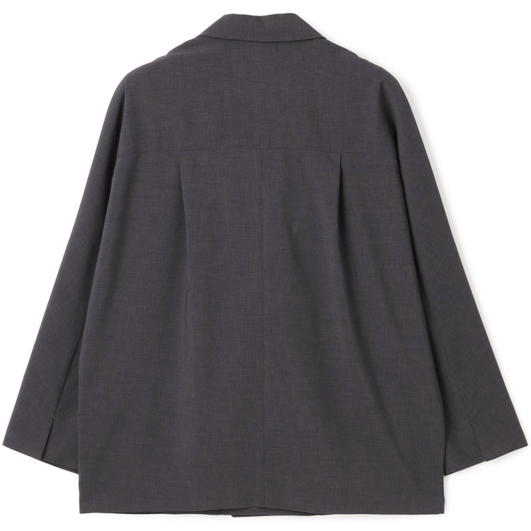 シルバーライン 【SILVER LINE】【春夏】2釦1掛けダブルジャケット/グレー/ウォッシャブル/Naturemier/4S SUSTAINABILITY&ECOLOGY FABRIC グレー濃色