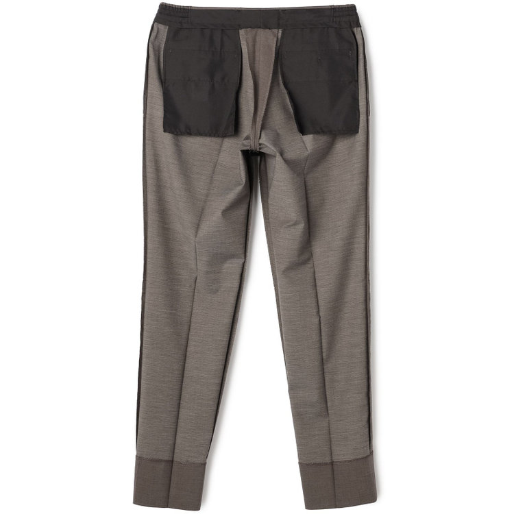 ブラックライン 【SLIM TAPERED_2】【春夏】2釦シングルスーツ 0タック/ブラウン/ウエストシャーリング/4S SUSTAINABILITY&ECOLOGY FABRIC/ウォッシャブル/※パンツ裾上げ済仕様 茶中間