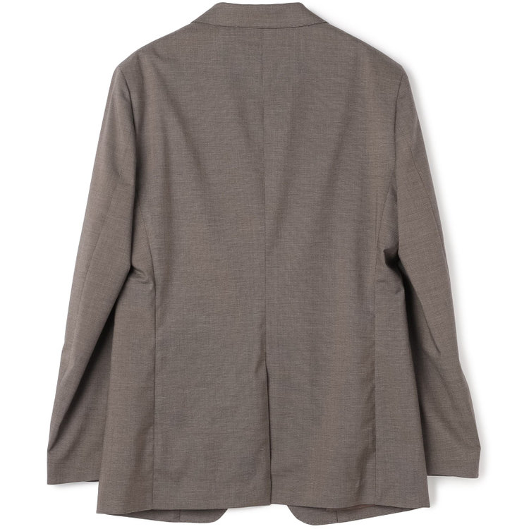 ブラックライン 【SLIM TAPERED_2】【春夏】2釦シングルスーツ 0タック/ブラウン/ウエストシャーリング/4S SUSTAINABILITY&ECOLOGY FABRIC/ウォッシャブル/※パンツ裾上げ済仕様 茶中間