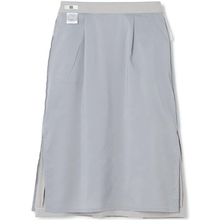 シルバーライン 【SL】【年間】セミフレアスカート/グレー/ウォッシャブル グレー中間
