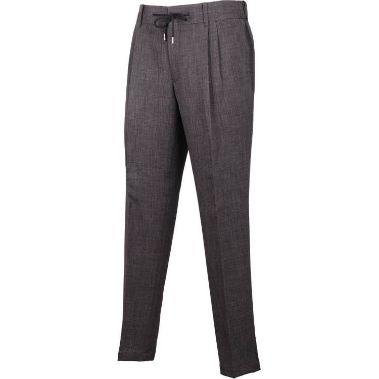 スーツセレクト 【発送在庫あり】【RBC】【春夏】3釦シングルスーツ 2タック/カーキ/ドローコード&ウエストシャーリング/※パンツ裾上げ済仕様 カーキ系(濃緑)