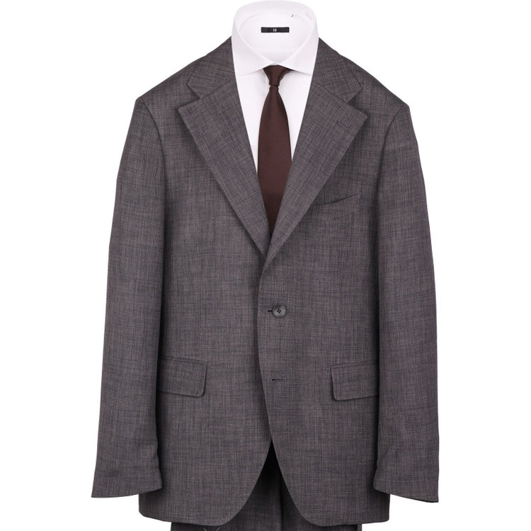 スーツセレクト 【発送在庫あり】【RBC】【春夏】3釦シングルスーツ 2タック/カーキ/ドローコード&ウエストシャーリング/※パンツ裾上げ済仕様 カーキ系(濃緑)