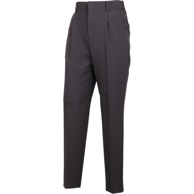 ブラックライン 【WEB限定/OUTLET】【SL】【年間】1釦シングル テーパードパンツスーツ/ブラック×シャドーストライプ/ウォッシャブル ブラック系(黒)