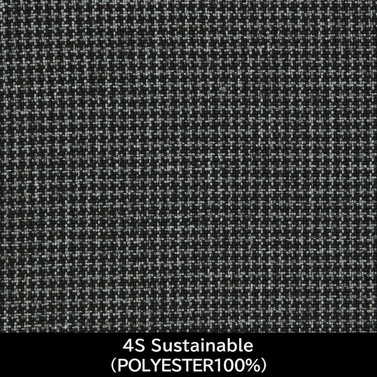 スーツセレクト 【日本製】【MEN'S】【パターンオーダー】【SLIM TAPERED】【春夏】スーツ/グレー×ハウンドトゥース/4S Sustainable (POLYESTER100%) グレー系(灰)
